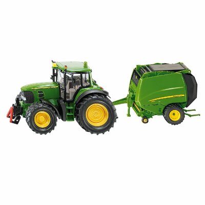 Siku 1665 John Deere+balenpers