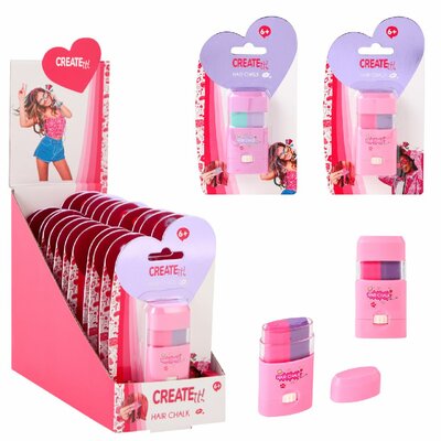 Create It! Hair Chalk 2 Ass. Disp.