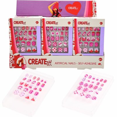 Create It! Artificial Nails Ass. Disp.