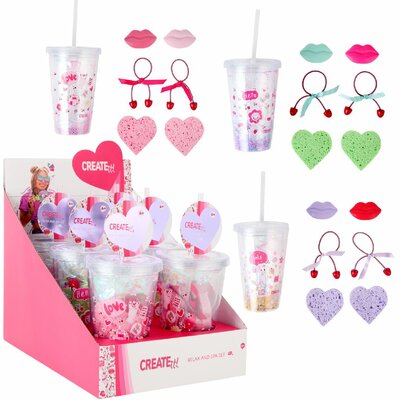 Create It! Sipper Soap + Bath Bombs 3 Ass. Disp.