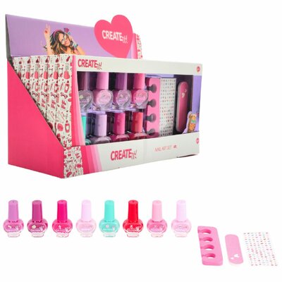 Create It! Nailart Set In Disp.