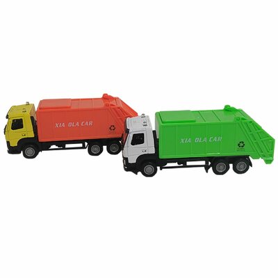 CITY Mini Die Cast Vuilniswagen 2 ass.