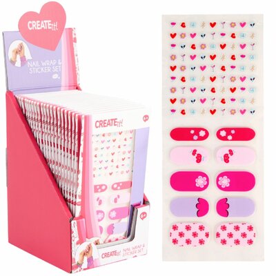 Create It! Nail Sticker Creation Set
