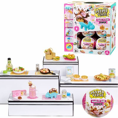 MGA Miniverse Make It Mini Food Diner Serie 4 Disp
