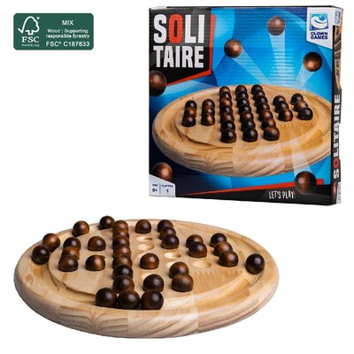 Clown Games Solitaire Hout FSC