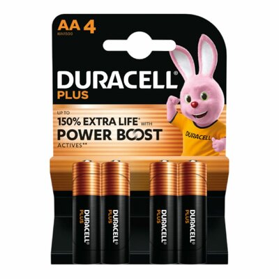 Duracell Plus Power Boost AA 4st