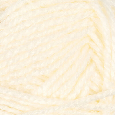 Acrylgaren, Off-White, 50gr, 80m