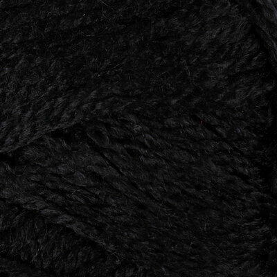 Acrylgaren, Zwart, 50gr, 80m