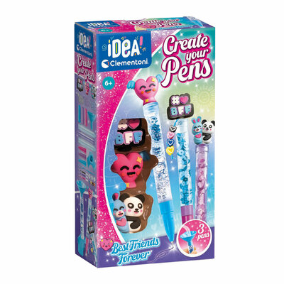 Clementoni Idea Maak je eigen Pennen - Best Friends Forever