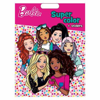 Barbie Kleurboek en Stickers