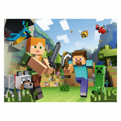 Legpuzzel Minecraft - 100st. XXL