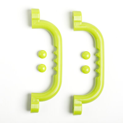 Kunststof handgrepen set - Lime