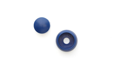 Kunststof Afdekdop M10 Blauw