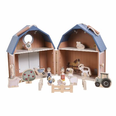 Little Dutch Little Farm Poppenhuis FSC