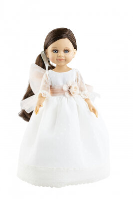 Paola Reina Pop Amigas Cleo trouw-/comm.jurk (32cm)