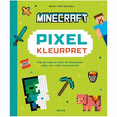 Deltas Minecraft Pixel Kleurpret