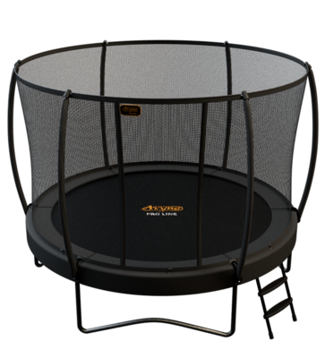 Avyna Trampoline Opbouw Ø305 met veiligheidsnet – Grijs