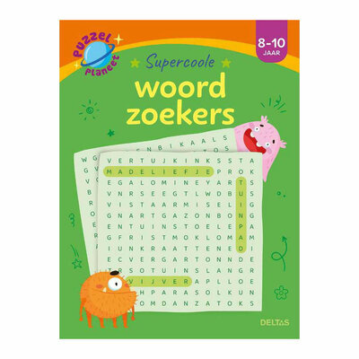 Puzzelplaneet - Supercoole Woordzoekers 8-10 jaar