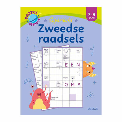 Puzzelplaneet - Superleuke Zweedse Raadsels 7-9 jaar