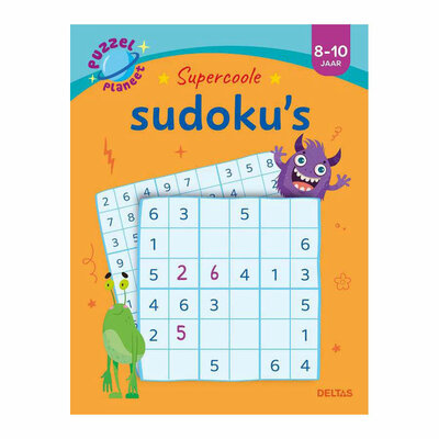 Puzzelplaneet - Supercoole Sudoku's 8-10 jaar