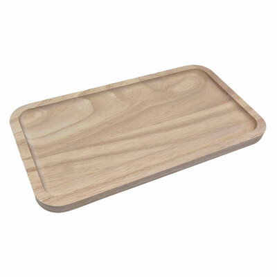 Houten Dienblad Plateau Rechthoek, 26cm