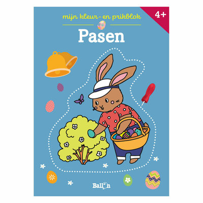 Pasen: Kleur- en Prikblok