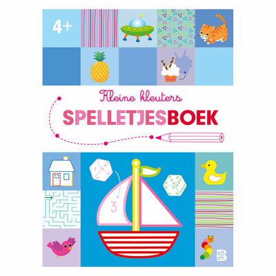 Kleine kleuters Spelletjesboek 4+