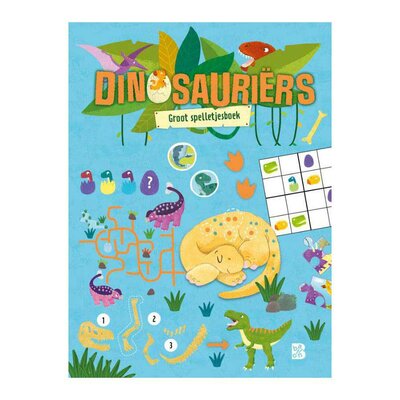 Groot Spelletjesboek Dinosauriers