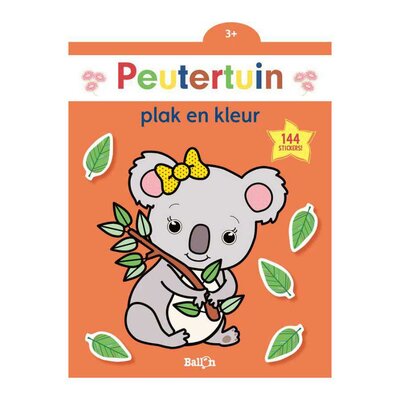 Plak en Kleur Peutertuin Koala 2+