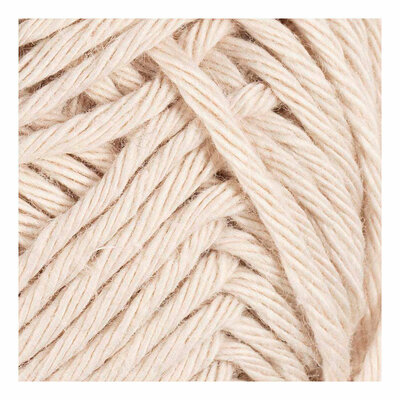 Katoengaren Afm 8/8 L: 80-85 M Zandkleur - 50gr.