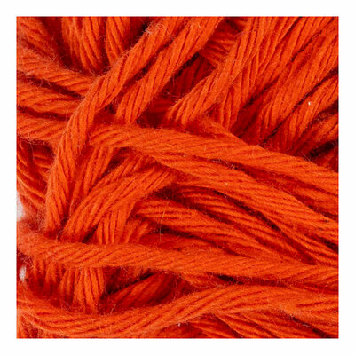 Katoengaren Afm 8/8 L: 80-85 M Rood - 50gr.