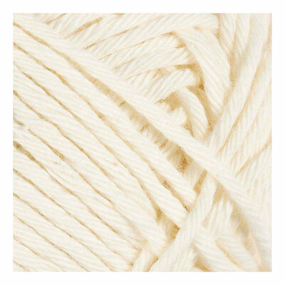 Katoengaren Afm 8/8 L: 80-85 M Off-White - 50gr.