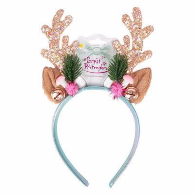 Holiday Rudolph Haarband - Roze/Mint