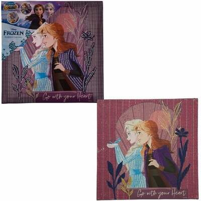 Frozen Diamond Painting Canvas XL Uitlopend