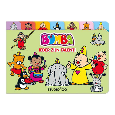 Bumba Kartonboek met Tabs - Ieder zijn Talent
