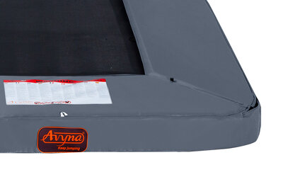 Trampoline Rand Opbouw 300x225 Grijs | Avyna