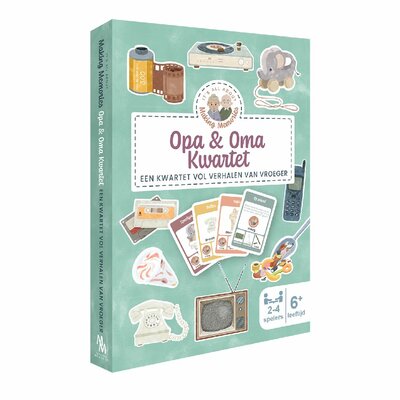 Making Memories Opa Oma Kwartet Disp.