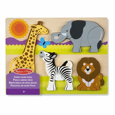 Safari dikke puzzel – Melissa & Doug