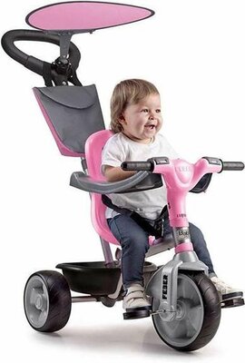 Feber Baby Plus Music Roze - Driewieler voor baby's - 9+ maanden