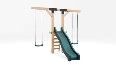 Houten schommel Douglas | Rakker Donkergroen