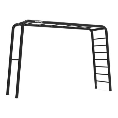BERG PlayBase Large Frame 3-in-1 Speeltoestel - Multifunctioneel Speeltoestel - Rekstok en Ladder - Zwart