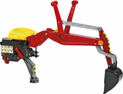 Rolly Toys Heckbagger Graafarm Rood