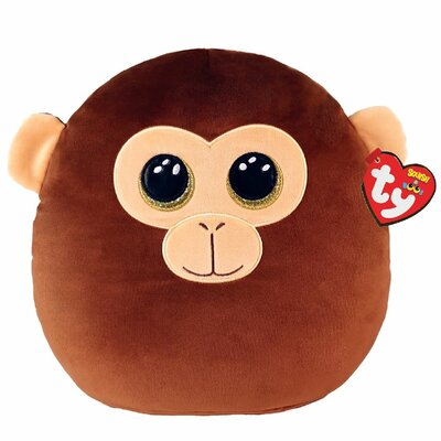 Ty Squish a Boo Dunston Brown Monkey 31cm
