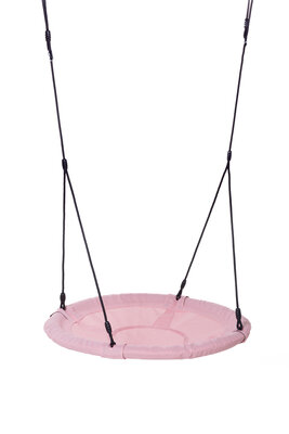Nestschommel 100 cm Dice pastelroze voor tuin en speeltoestel