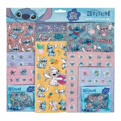 Stitch Super Sticker Set