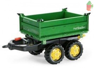 Rolly Toys Mega Trailer John Deere Groen