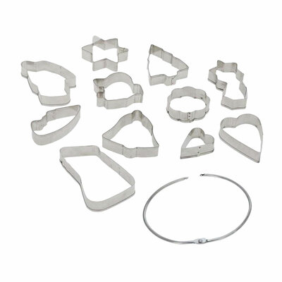 Uitsteekvormenset aan Ring, 11dlg.