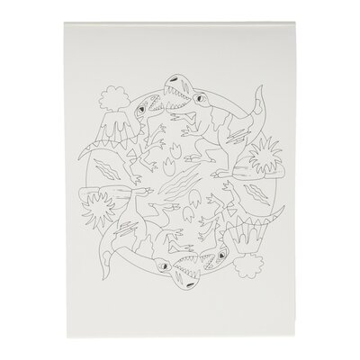 Ik Kleur Mandala's Dinosaurussen