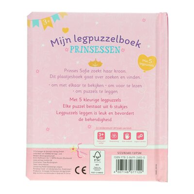 Mijn Legpuzzelboek Prinsessen