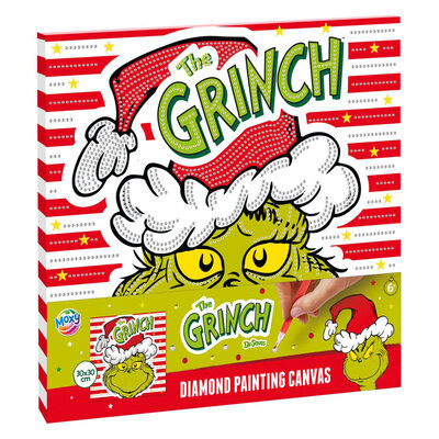 Diamond Painting Canvas The Grinch - 30x30cm